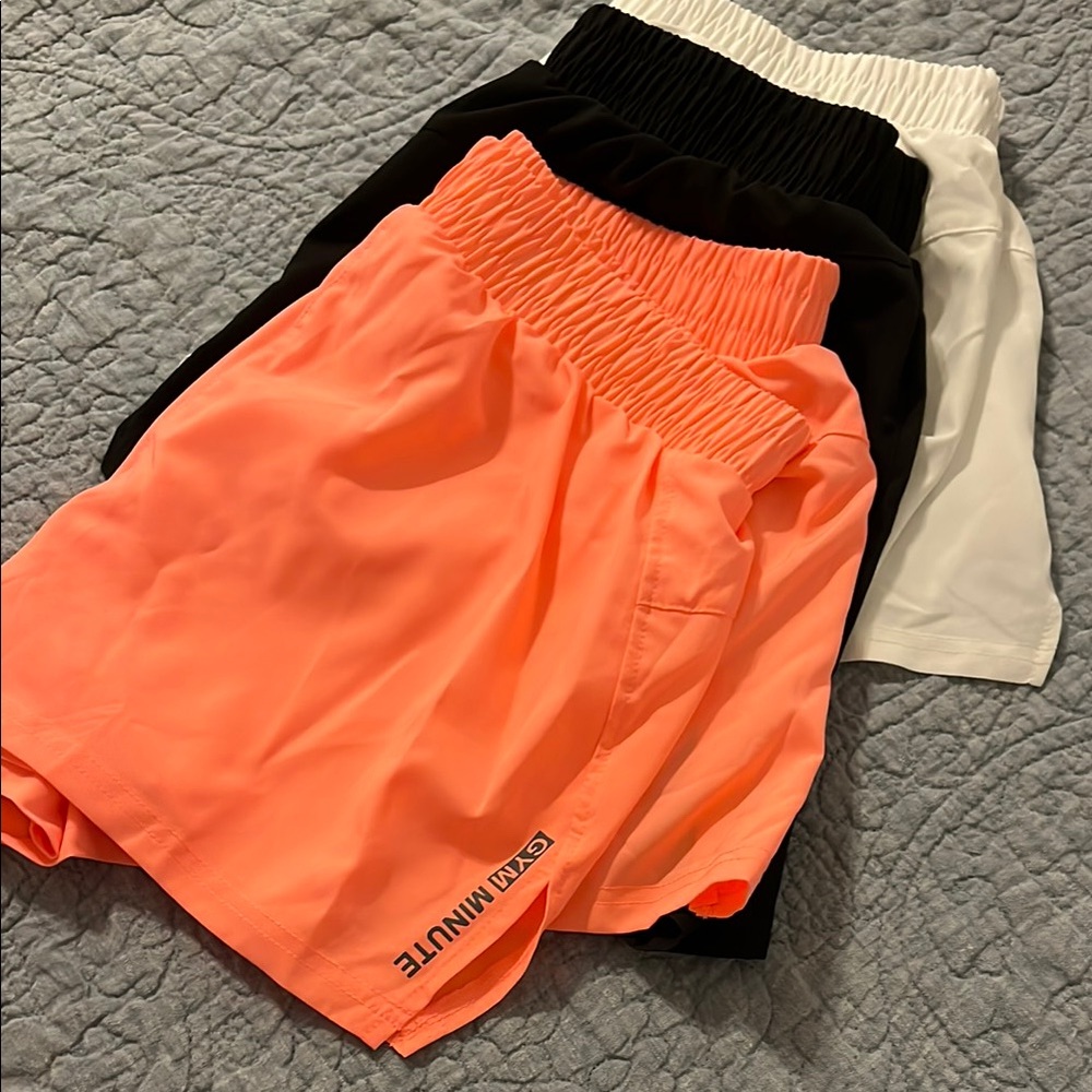 3 pack SHEIN gym shorts brand new